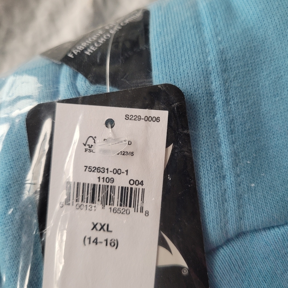 GAP Messi Hoodies Youth Blue Size XXL (14-16) - Picture 3 of 4